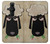 S2826 Cute Cartoon Unsleep Black Sheep Hülle Schutzhülle Taschen für Sony Xperia Pro-I
