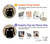 S2826 Cute Cartoon Unsleep Black Sheep Hülle Schutzhülle Taschen für Sony Xperia Pro-I
