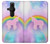 S3070 Rainbow Unicorn Pastel Sky Hülle Schutzhülle Taschen für Sony Xperia Pro-I