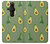 S3285 Avocado Fruit Pattern Hülle Schutzhülle Taschen für Sony Xperia Pro-I