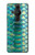 S3414 Green Snake Scale Graphic Print Hülle Schutzhülle Taschen für Sony Xperia Pro-I
