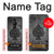 S3446 Black Ace Spade Hülle Schutzhülle Taschen für Sony Xperia Pro-I