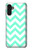 S1723 Mint Chevron Zigzag Hülle Schutzhülle Taschen für Samsung Galaxy A13 4G
