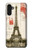S2108 Eiffel Tower Paris Postcard Hülle Schutzhülle Taschen für Samsung Galaxy A13 4G