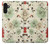 S2179 Flower Floral Vintage Art Pattern Hülle Schutzhülle Taschen für Samsung Galaxy A13 4G