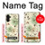 S2179 Flower Floral Vintage Art Pattern Hülle Schutzhülle Taschen für Samsung Galaxy A13 4G