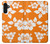 S2245 Hawaiian Hibiscus Orange Pattern Hülle Schutzhülle Taschen für Samsung Galaxy A13 4G