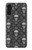 S2371 Skull Vintage Monochrome Pattern Hülle Schutzhülle Taschen für Samsung Galaxy A13 4G