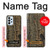 S0598 Wood Graphic Printed Hülle Schutzhülle Taschen für Samsung Galaxy A23