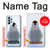 S1075 Penguin Ice Hülle Schutzhülle Taschen für Samsung Galaxy A23