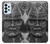S1827 Japan Samurai Helmet Hülle Schutzhülle Taschen für Samsung Galaxy A23