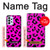 S1850 Pink Leopard Pattern Hülle Schutzhülle Taschen für Samsung Galaxy A23