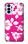 S2246 Hawaiian Hibiscus Pink Pattern Hülle Schutzhülle Taschen für Samsung Galaxy A23