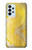 S2713 Yellow Snake Skin Graphic Printed Hülle Schutzhülle Taschen für Samsung Galaxy A23