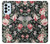 S2727 Vintage Rose Pattern Hülle Schutzhülle Taschen für Samsung Galaxy A23