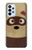 S2825 Cute Cartoon Raccoon Hülle Schutzhülle Taschen für Samsung Galaxy A23