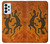 S2901 Lizard Aboriginal Art Hülle Schutzhülle Taschen für Samsung Galaxy A23