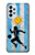 S2977 Argentina Football Soccer Hülle Schutzhülle Taschen für Samsung Galaxy A23