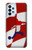 S2993 Croatia Football Soccer Hülle Schutzhülle Taschen für Samsung Galaxy A23