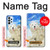 S3794 Arctic Polar Bear and Seal Paint Hülle Schutzhülle Taschen für Samsung Galaxy A23