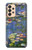 S0997 Claude Monet Water Lilies Hülle Schutzhülle Taschen für Samsung Galaxy A33 5G