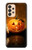 S1083 Pumpkin Spider Candles Halloween Hülle Schutzhülle Taschen für Samsung Galaxy A33 5G