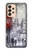 S1295 Eiffel Painting of Paris Hülle Schutzhülle Taschen für Samsung Galaxy A33 5G
