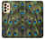 S1965 Peacock Feather Hülle Schutzhülle Taschen für Samsung Galaxy A33 5G
