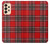 S2374 Tartan Red Pattern Hülle Schutzhülle Taschen für Samsung Galaxy A33 5G