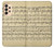 S2504 Vintage Music Sheet Hülle Schutzhülle Taschen für Samsung Galaxy A33 5G