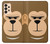 S2721 Cute Grumpy Monkey Cartoon Hülle Schutzhülle Taschen für Samsung Galaxy A33 5G