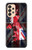 S2936 UK British Flag Map Hülle Schutzhülle Taschen für Samsung Galaxy A33 5G