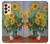 S2937 Claude Monet Bouquet of Sunflowers Hülle Schutzhülle Taschen für Samsung Galaxy A33 5G