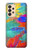 S2942 Brush Stroke Painting Hülle Schutzhülle Taschen für Samsung Galaxy A33 5G