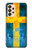 S2990 Sweden Football Soccer Hülle Schutzhülle Taschen für Samsung Galaxy A33 5G