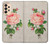 S3079 Vintage Pink Rose Hülle Schutzhülle Taschen für Samsung Galaxy A33 5G