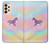 S3203 Rainbow Unicorn Hülle Schutzhülle Taschen für Samsung Galaxy A33 5G