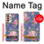 S3265 Vintage Flower Pattern Hülle Schutzhülle Taschen für Samsung Galaxy A33 5G