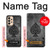 S3446 Black Ace Spade Hülle Schutzhülle Taschen für Samsung Galaxy A33 5G