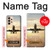 S3837 Airplane Take off Sunrise Hülle Schutzhülle Taschen für Samsung Galaxy A33 5G