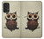 S0360 Coffee Owl Hülle Schutzhülle Taschen für Samsung Galaxy A53 5G