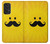S1145 Yellow Mustache Sun Hülle Schutzhülle Taschen für Samsung Galaxy A53 5G