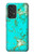 S2377 Turquoise Gemstone Texture Graphic Printed Hülle Schutzhülle Taschen für Samsung Galaxy A53 5G