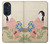 S0889 Japan Art Kimono Hülle Schutzhülle Taschen für Motorola Edge 30 Pro