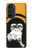 S2324 Funny Monkey with Headphone Pop Music Hülle Schutzhülle Taschen für Motorola Edge 30 Pro