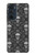 S2371 Skull Vintage Monochrome Pattern Hülle Schutzhülle Taschen für Motorola Edge 30 Pro