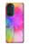 S2488 Tie Dye Color Hülle Schutzhülle Taschen für Motorola Edge 30 Pro