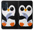 S2631 Cute Baby Penguin Hülle Schutzhülle Taschen für Motorola Edge 30 Pro