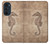 S3214 Seahorse Skeleton Fossil Hülle Schutzhülle Taschen für Motorola Edge 30 Pro