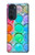 S3235 Watercolor Mixing Hülle Schutzhülle Taschen für Motorola Edge 30 Pro